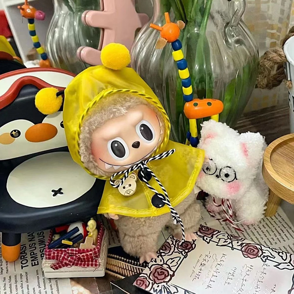 Симпатичный плащ Одежда для 17 см labubu ткань украшение кукольная одежда (без куклы)
Симпатичный плащ Одежда для 17 см labubu ткань украшение кукольная одежда (без куклы)