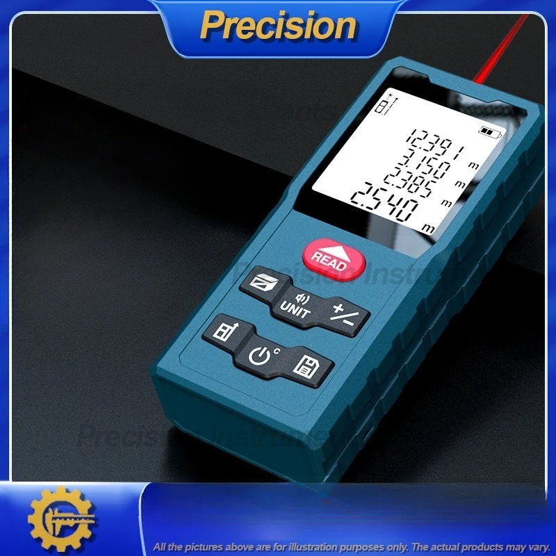 Новое поступление 2026, лазерный дальномер, высокоточный электронный измерительный инструмент для измерения расстояния, площади, объема, портативный
Новое поступление 2026, лазерный дальномер, высокоточный электронный измерительный инструмент для измерения расстояния, площади, объема, портативный