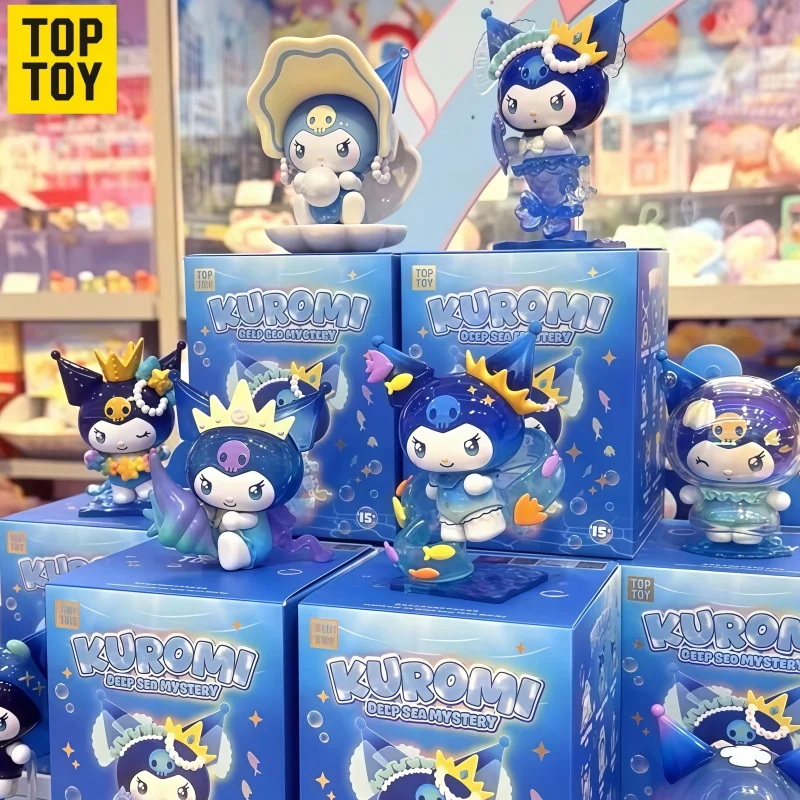 New Genuine TOPTOY Kuromi Deep Sea Secrets Series Surprise Mystery Blind Box Cute Collectible Figure Trendy Toy Birthday Gift
New Genuine TOPTOY Kuromi Deep Sea Secrets Series Surprise Mystery Blind Box Cute Collectible Figure Trendy Toy Birthday Gift