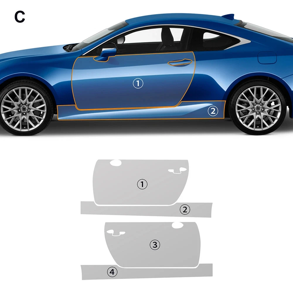 8.5Mil Pre-cut PPF For Lexus RC 300 350 2019-2025 TPU Bumper Clear Paint Protection Film Scratch-Resistant Exterior Accessories
8.5Mil Pre-cut PPF For Lexus RC 300 350 2019-2025 TPU Bumper Clear Paint Protection Film Scratch-Resistant Exterior Accessories