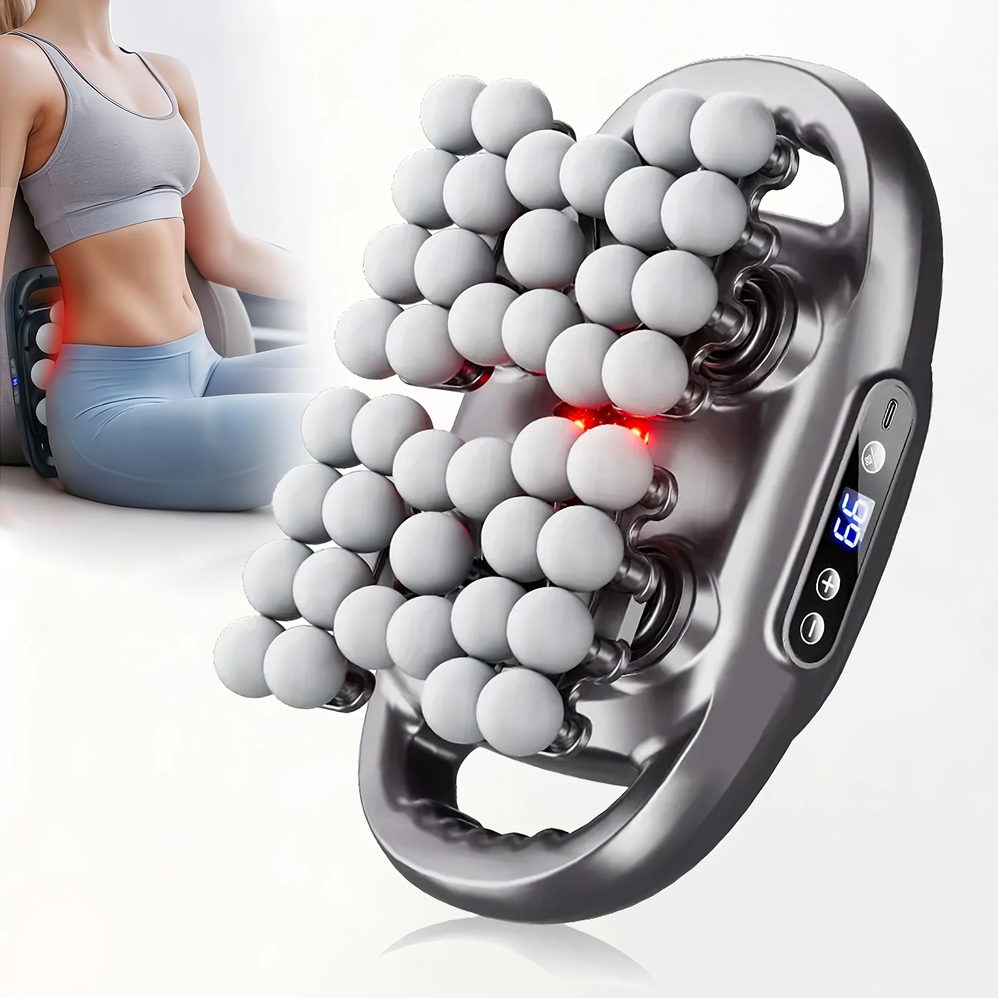 1 Handheld Massage Gun, 42 Multi-functional Massagers, USB Charging, Storage Box, Great Gift for Family And Friends
1 Handheld Massage Gun, 42 Multi-functional Massagers, USB Charging, Storage Box, Great Gift for Family And Friends