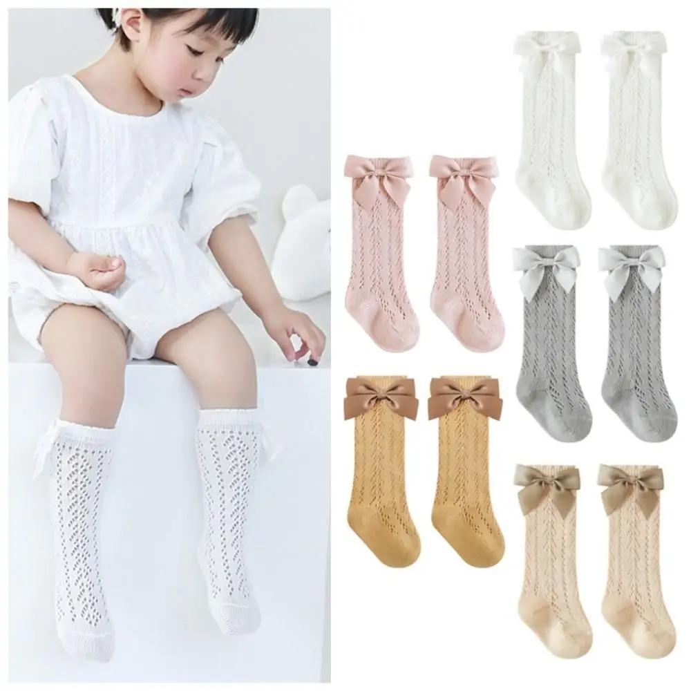 Stockings Bowknot Girl's Cotton Socks Sweet Elastic Mesh Princess Socks Breathable Soft Solid Color Foot Cover 0-5 Years Old
Stockings Bowknot Girl's Cotton Socks Sweet Elastic Mesh Princess Socks Breathable Soft Solid Color Foot Cover 0-5 Years Old