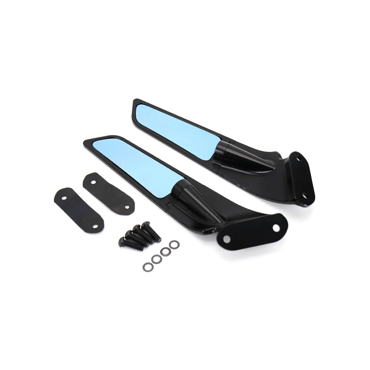 Rearview Mirrors Wind Wing Adjustable Rotating Side Mirror Winglet for Ninja 400 NINJA 650 2018-2022
Rearview Mirrors Wind Wing Adjustable Rotating Side Mirror Winglet for Ninja 400 NINJA 650 2018-2022