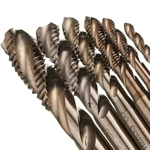 M3-M10 HSS-Co M35 Machine Spiral Groove Tap Metric Screw Tap Right Hand Thread Plugss Screw Drill Metric Screw
M3-M10 HSS-Co M35 Machine Spiral Groove Tap Metric Screw Tap Right Hand Thread Plugss Screw Drill Metric Screw
