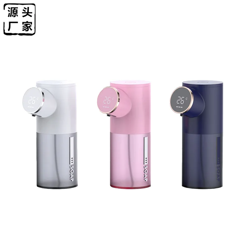 Liquid Soap Dispensers Digital Display Temperature and Remaining Battery Bathroom Sensor Non-contact Automatic Soap Dispenser
Liquid Soap Dispensers Digital Display Temperature and Remaining Battery Bathroom Sensor Non-contact Automatic Soap Dispenser