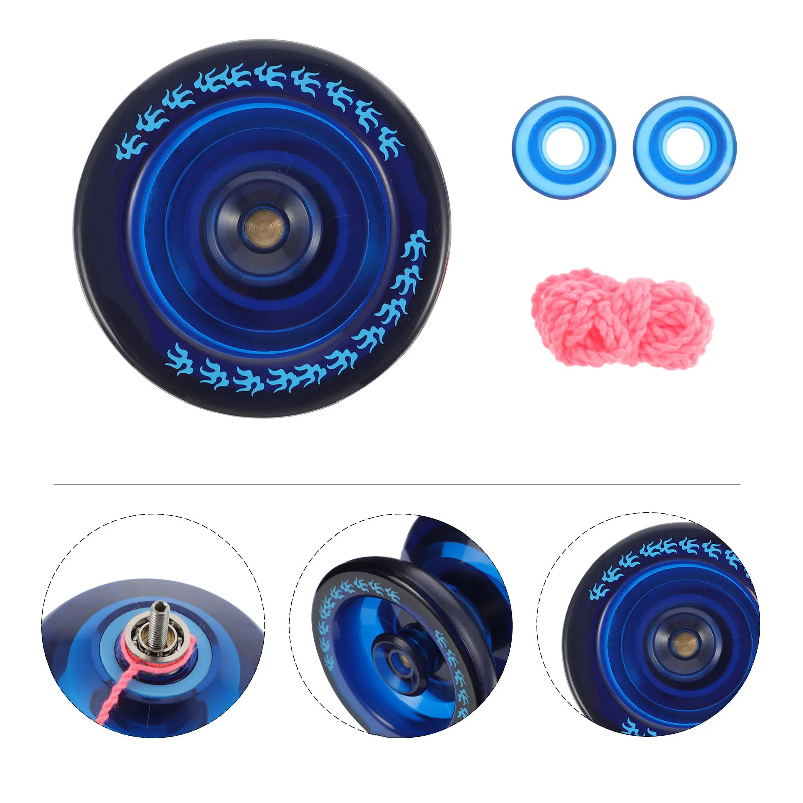 Metal Texture Yo-yo Safe Kids Toy for Children Educational Plaything Major Learning Plastic Early
Metal Texture Yo-yo Safe Kids Toy for Children Educational Plaything Major Learning Plastic Early