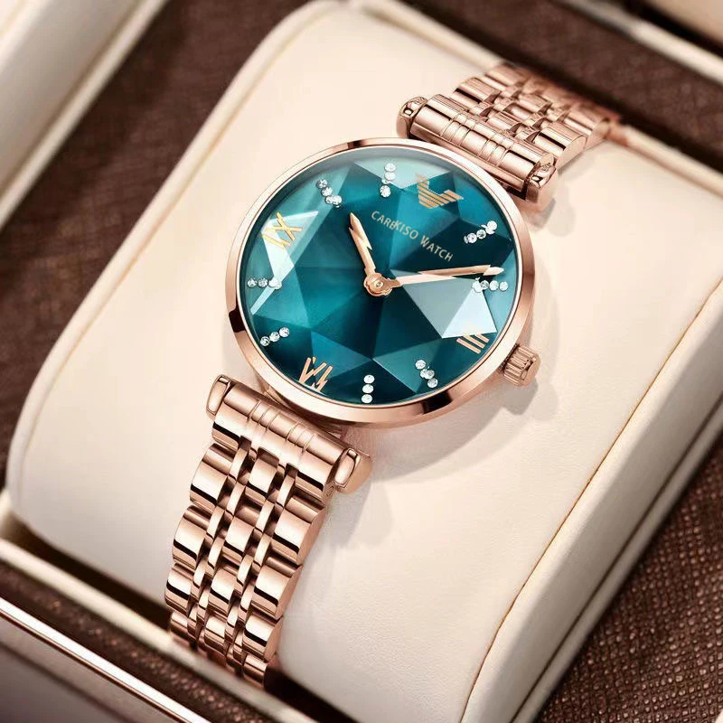 New Women Watch Fashion Luxury Diamond Dial Simple Quartz Watches Stainless Steel Waterproof Ladies Clock Elegant Wristwatch
New Women Watch Fashion Luxury Diamond Dial Simple Quartz Watches Stainless Steel Waterproof Ladies Clock Elegant Wristwatch