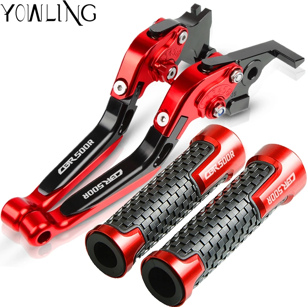 Motorcycle Grips CBR500R Handle Grips Handlebar Brake Clutch Levers For Honda CBR500R CBR 500 R 2013 2014 2015 2016 2017 2018
Motorcycle Grips CBR500R Handle Grips Handlebar Brake Clutch Levers For Honda CBR500R CBR 500 R 2013 2014 2015 2016 2017 2018