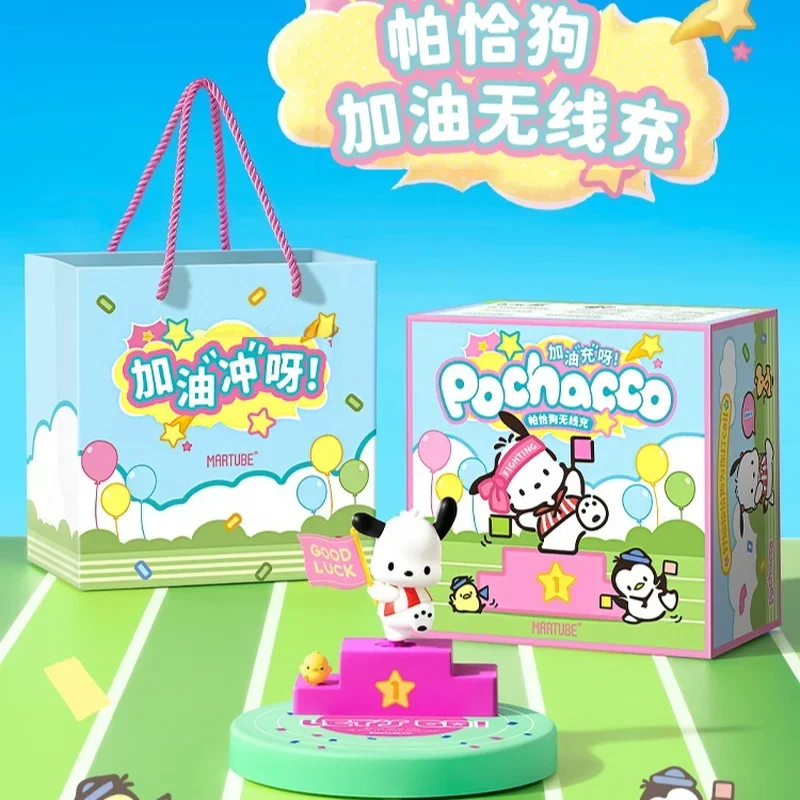 Kawaii Sanrio Pochacco Wireless Charging Gift Box Cartoon Pochacco Mobile Phone Charger Anime Pochacco Ornaments Toy Girls Gifts
Kawaii Sanrio Pochacco Wireless Charging Gift Box Cartoon Pochacco Mobile Phone Charger Anime Pochacco Ornaments Toy Girls Gifts