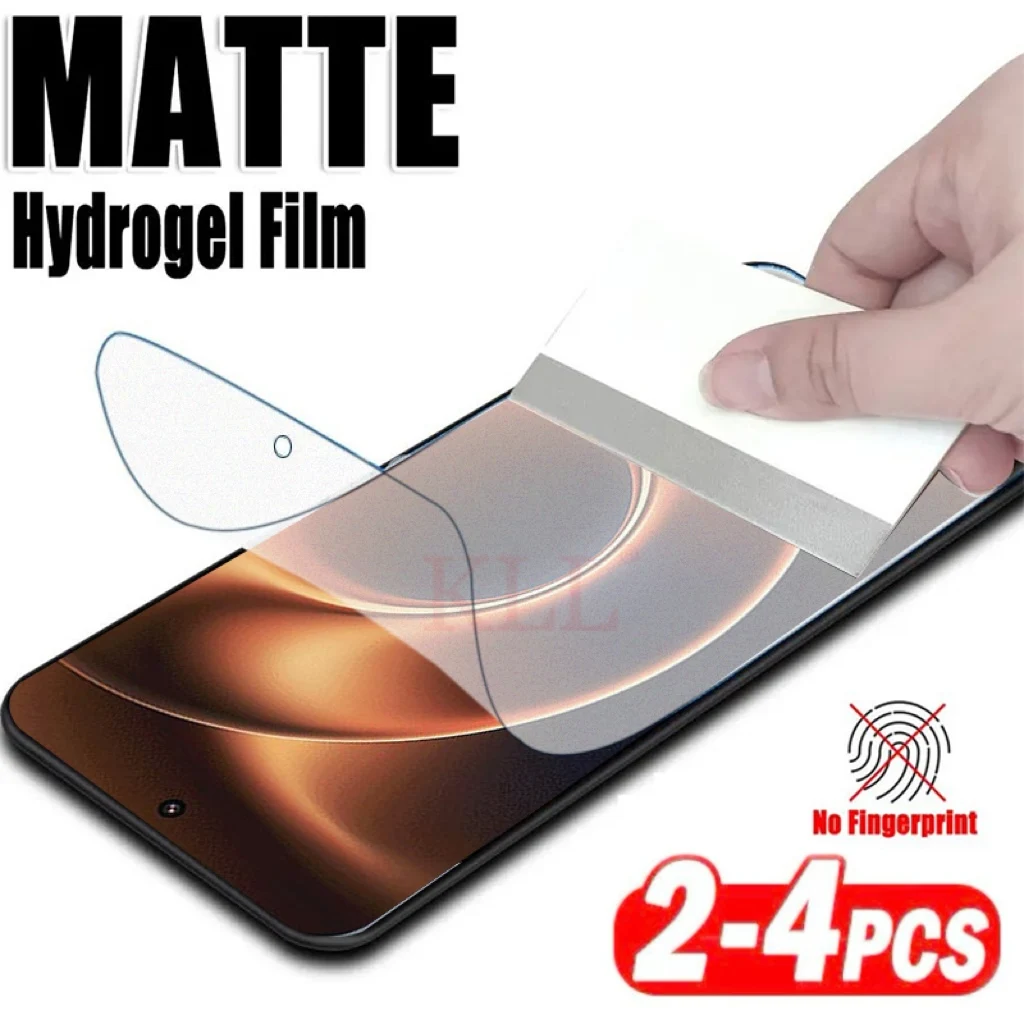 2-4Pcs Anti-Fingerprint Matte Hydrogel Film for Xiaomi 17 Ultra Screen Protector for Xiaomi 17 Pro Max 15 15T Frosted Film
2-4Pcs Anti-Fingerprint Matte Hydrogel Film for Xiaomi 17 Ultra Screen Protector for Xiaomi 17 Pro Max 15 15T Frosted Film