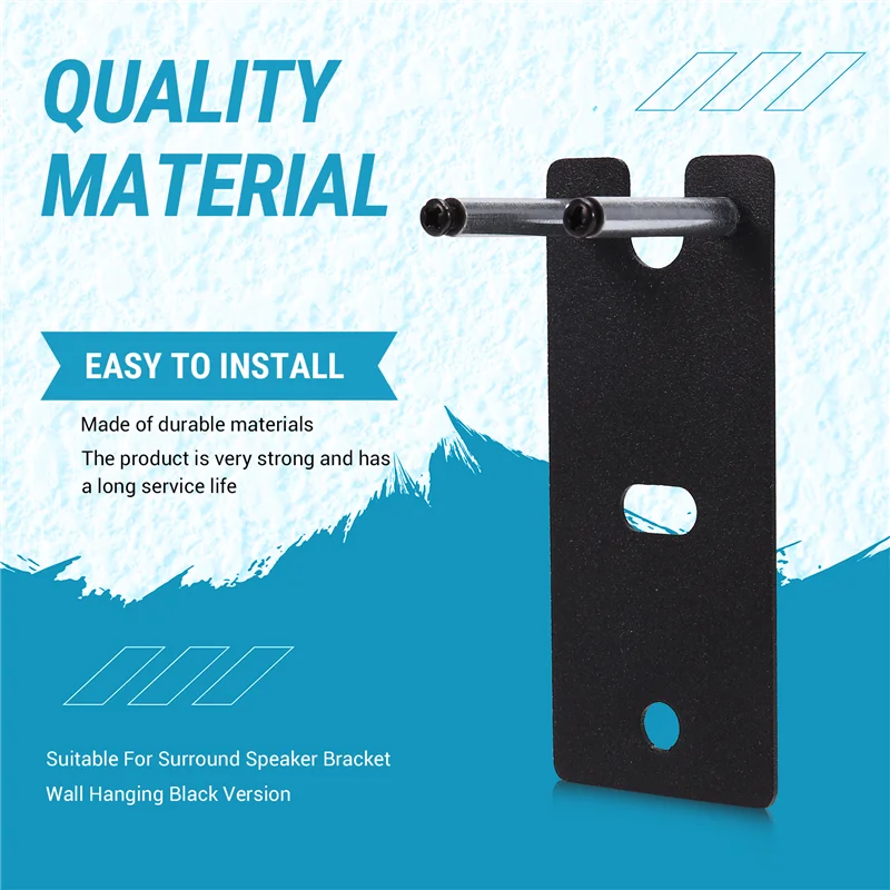 B34B-Speaker Bracket For Dr. Boselifestyle 650/700 Surround Speaker Bracket Threading Wall Mounted Floorstanding Audio Stand
B34B-Speaker Bracket For Dr. Boselifestyle 650/700 Surround Speaker Bracket Threading Wall Mounted Floorstanding Audio Stand
