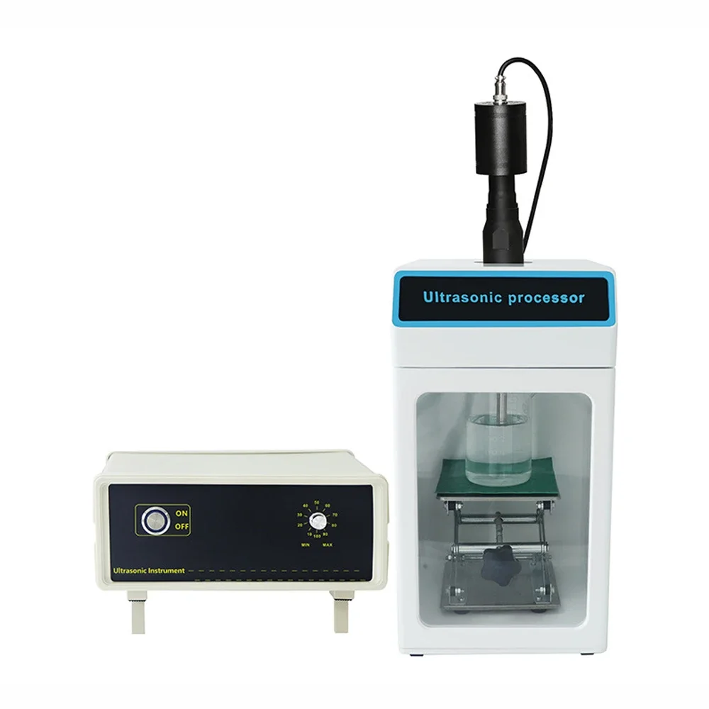 ZL-800 800W Ultrasonic Homogenizer, Ultrasonic Cell Grinder, Laboratory Sample Pretreatment Equipment
ZL-800 800W Ultrasonic Homogenizer, Ultrasonic Cell Grinder, Laboratory Sample Pretreatment Equipment
