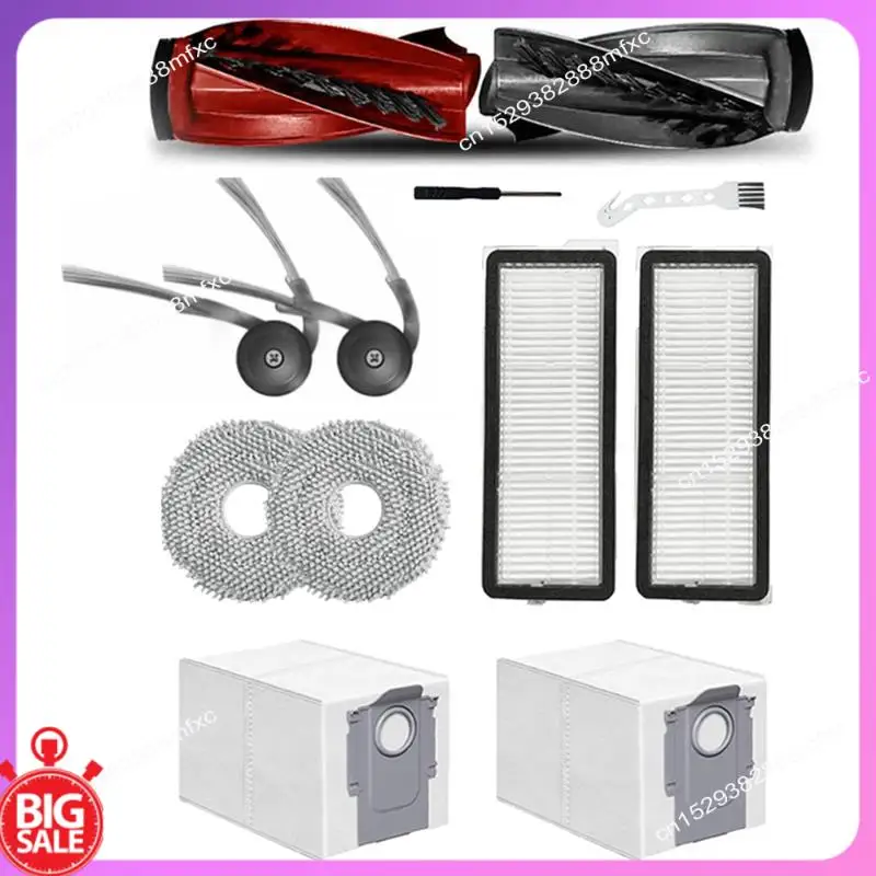 Big Deal Replacement Parts For Roborock Qrevo Curve/P20 Pro Robot Vacuum Cleaner Parts Main Side Brushes Dust Bags Filters Wipes
Big Deal Replacement Parts For Roborock Qrevo Curve/P20 Pro Robot Vacuum Cleaner Parts Main Side Brushes Dust Bags Filters Wipes