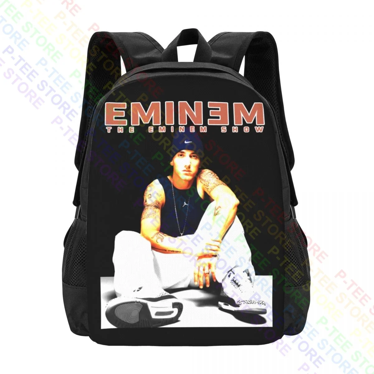 Альбом The Eminem Show Petite Music Рюкзак в стиле рэп в стиле хип-хоп Рюкзаки для одежды большой емкости с принтом
Альбом The Eminem Show Petite Music Рюкзак в стиле рэп в стиле хип-хоп Рюкзаки для одежды большой емкости с принтом