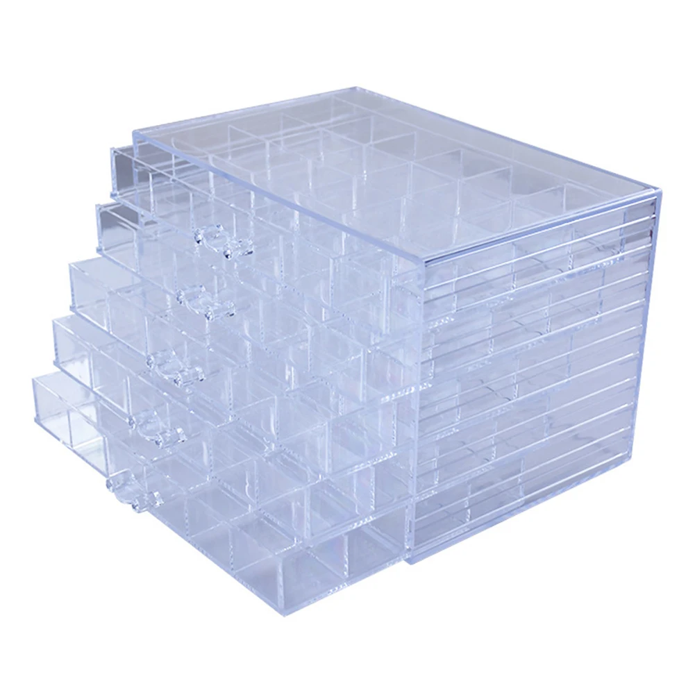 Clear Acrylic Jewelry Drawer Organizer Box 5 Drawer 120 Grids Storage For Rings Necklaces Bracelets Bead Size 11.81x7.87x15.75in
Clear Acrylic Jewelry Drawer Organizer Box 5 Drawer 120 Grids Storage For Rings Necklaces Bracelets Bead Size 11.81x7.87x15.75in
