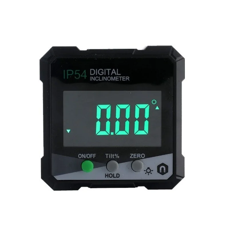 Inclinometer 4 * 90 Degree IP54 LCD Screen Four Sided Magnetic Digital Display LCD Inclinometer Angle Box Protractor
Inclinometer 4 * 90 Degree IP54 LCD Screen Four Sided Magnetic Digital Display LCD Inclinometer Angle Box Protractor