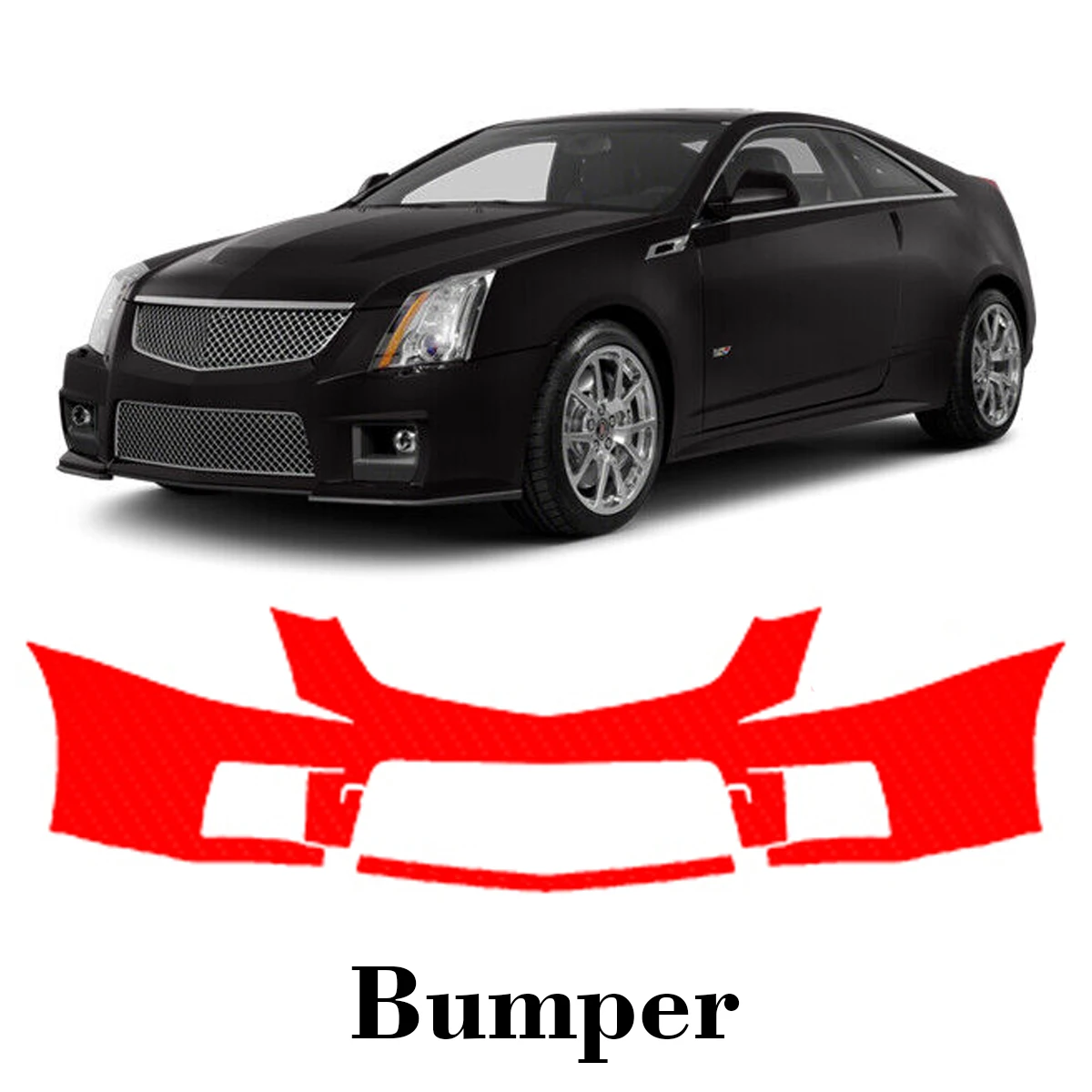 Car Precut Paint Protection Film Front Bumper Anti-scratch Exterior TPU PPF For Cadillac CTS-V 2009-2013
Car Precut Paint Protection Film Front Bumper Anti-scratch Exterior TPU PPF For Cadillac CTS-V 2009-2013