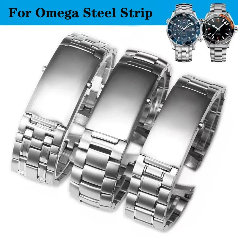 20MM Watch Band For Omega Arc Interface Accessories Stainless Steel Seahorse 300 Ocean Universe Little Flying Saucer Watch Strap
20MM Watch Band For Omega Arc Interface Accessories Stainless Steel Seahorse 300 Ocean Universe Little Flying Saucer Watch Strap