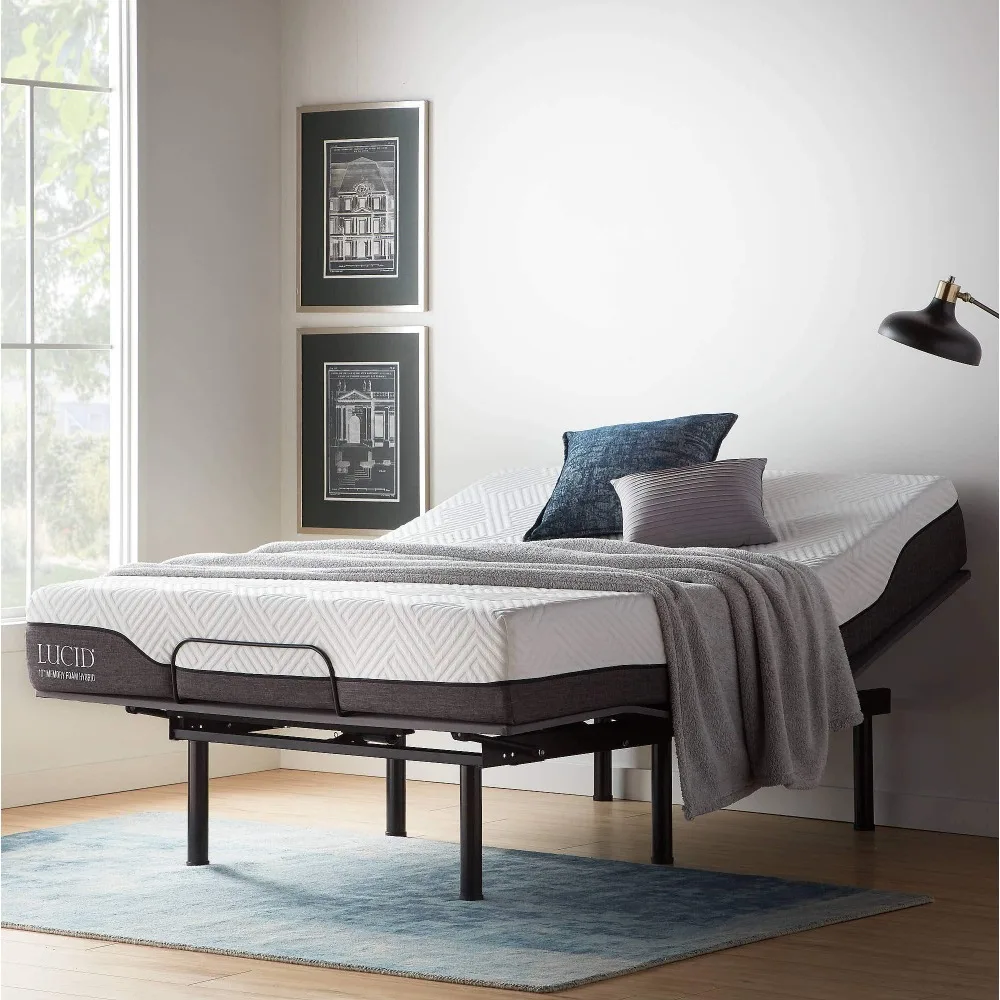 L150 Adjustable Base – Bed Frame with Head and Foot Incline – Wireless Remote Control – Premium Quiet Motor, Queen size
L150 Adjustable Base – Bed Frame with Head and Foot Incline – Wireless Remote Control – Premium Quiet Motor, Queen size