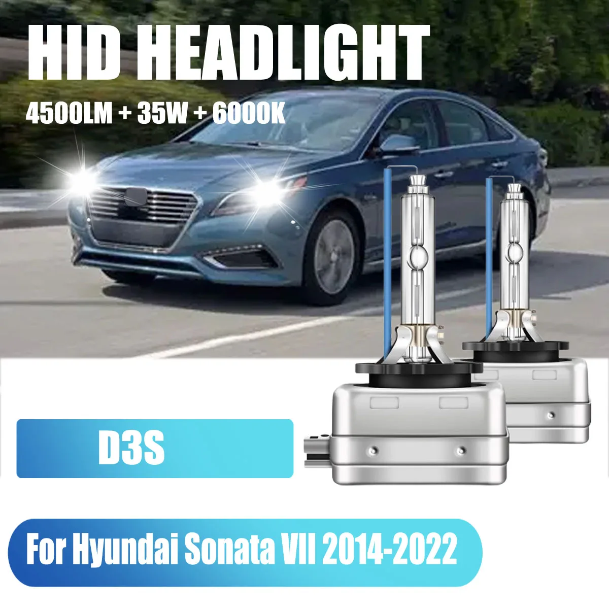 D3S Xenon Bulb Car Headlight HID Lamp Part number: 66144 66140 85140 85415 For Hyundai Sonata VII 2014 2015 2016 2017 2018-2022
D3S Xenon Bulb Car Headlight HID Lamp Part number: 66144 66140 85140 85415 For Hyundai Sonata VII 2014 2015 2016 2017 2018-2022