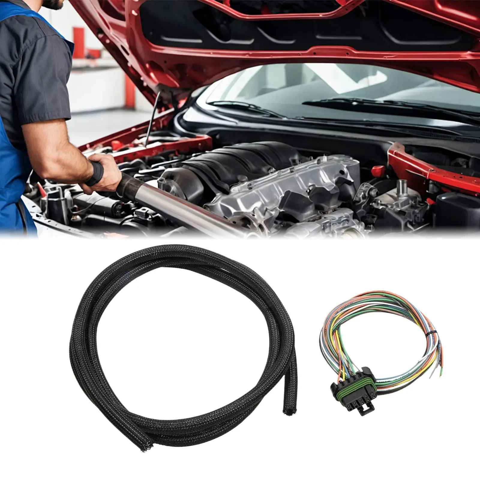 Professional Replacement Electrical Wiring Harnesses Multicolor Universal Harness for Holley Sniper EFI 558-491 Installation
Professional Replacement Electrical Wiring Harnesses Multicolor Universal Harness for Holley Sniper EFI 558-491 Installation