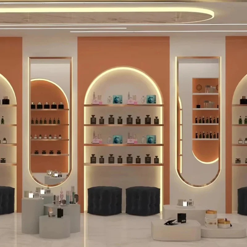 custom.High-End LED Lighting Perfume Display Stand Retail Cosmetics Shop Interior Design and Shop Decoration Ideas
custom.High-End LED Lighting Perfume Display Stand Retail Cosmetics Shop Interior Design and Shop Decoration Ideas