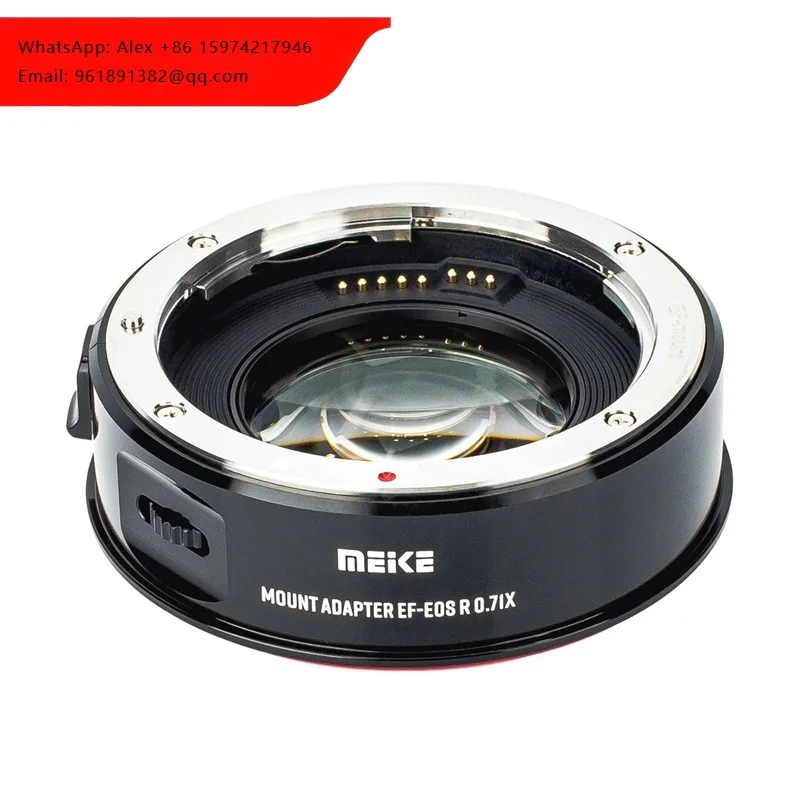 Meike EF-EOS R 0.71x Speedbooster Lens Mount Adapter For Canon RF Mount Camera To EF Mount Lens Adapter MK-EFTR-071X
Meike EF-EOS R 0.71x Speedbooster Lens Mount Adapter For Canon RF Mount Camera To EF Mount Lens Adapter MK-EFTR-071X