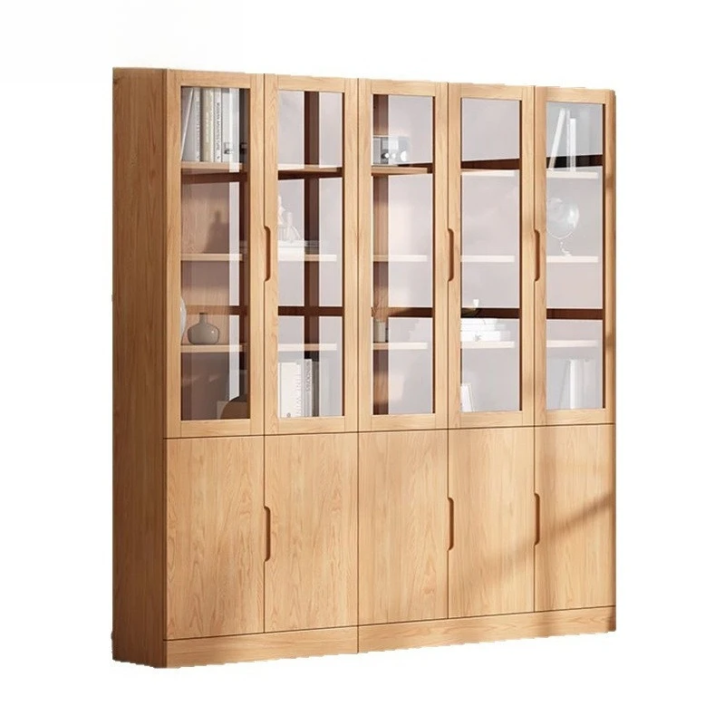 Bookshelf with glass door Living room Home display cabinet Modern simple children's bookshelf
Bookshelf with glass door Living room Home display cabinet Modern simple children's bookshelf