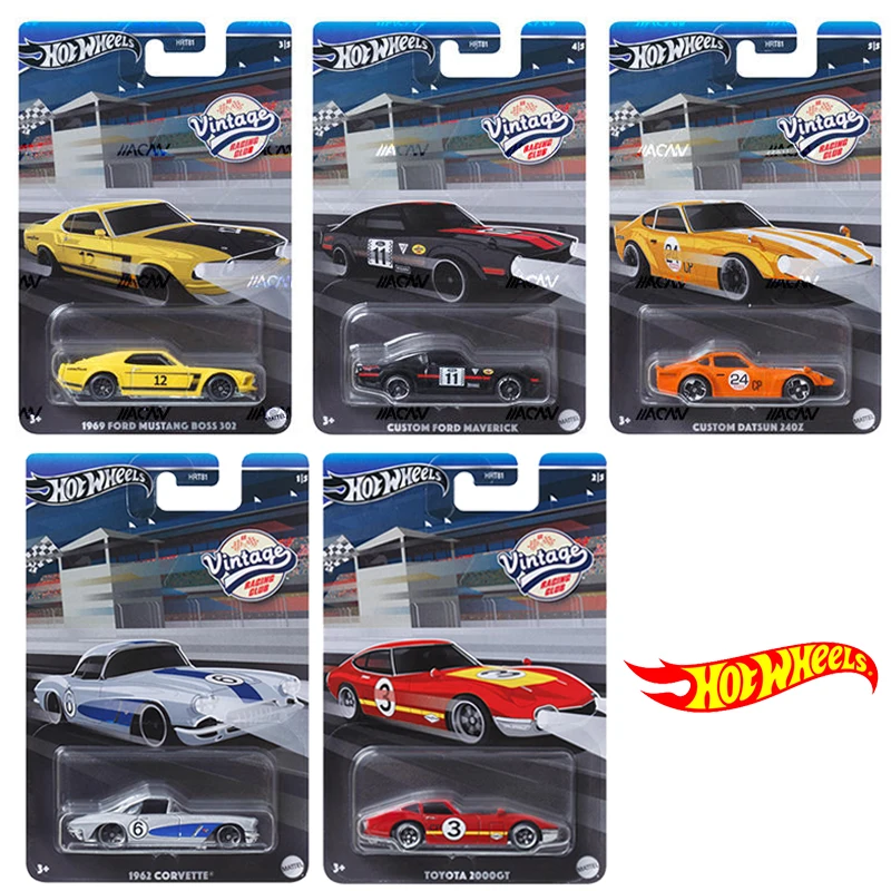 Original Hot Wheels Vintage Racing Club Classic Car Model 1/64 Ford Boss Toyota Gt Toys for Boy Alloy Automobile Custom Maverick
Original Hot Wheels Vintage Racing Club Classic Car Model 1/64 Ford Boss Toyota Gt Toys for Boy Alloy Automobile Custom Maverick