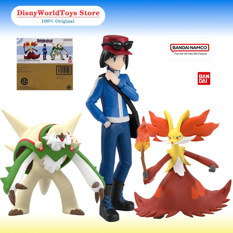 100% Original Pokemon Scale World Kalos Region Calem, Chesnaught and Delphox Collection Model Anime Action Figure Model Toys
100% Original Pokemon Scale World Kalos Region Calem, Chesnaught and Delphox Collection Model Anime Action Figure Model Toys