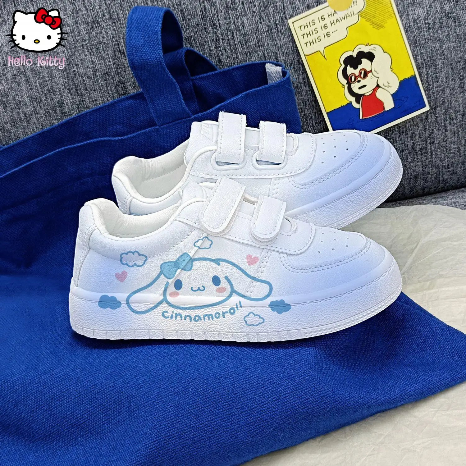 Новая детская обувь Sanrio Cinnamoroll, повседневная обувь для девочек и мальчиков, студенческая обувь, спортивный подарок, детские кроссовки, цветные кроссовки
Новая детская обувь Sanrio Cinnamoroll, повседневная обувь для девочек и мальчиков, студенческая обувь, спортивный подарок, детские кроссовки, цветные кроссовки