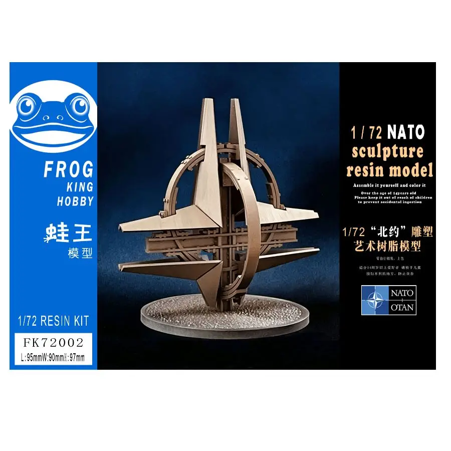 Frog King Hobby 1/72 Scale FK72002 NATO Sculpture Resin Model Kit
Frog King Hobby 1/72 Scale FK72002 NATO Sculpture Resin Model Kit