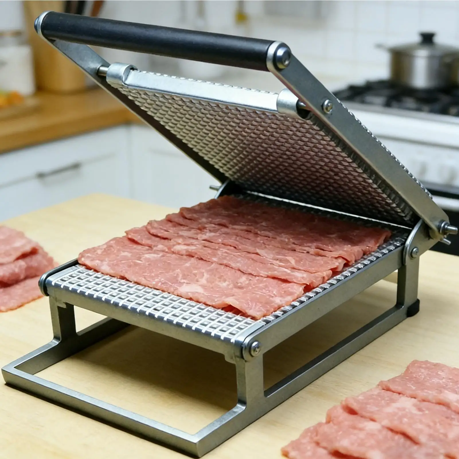 Meat Tenderizer Press Manual Beef Tenderizing Tool Poultry Tenderizer for Home Farmhouse Restaurant Garden BBQ Picnic Camping
Meat Tenderizer Press Manual Beef Tenderizing Tool Poultry Tenderizer for Home Farmhouse Restaurant Garden BBQ Picnic Camping