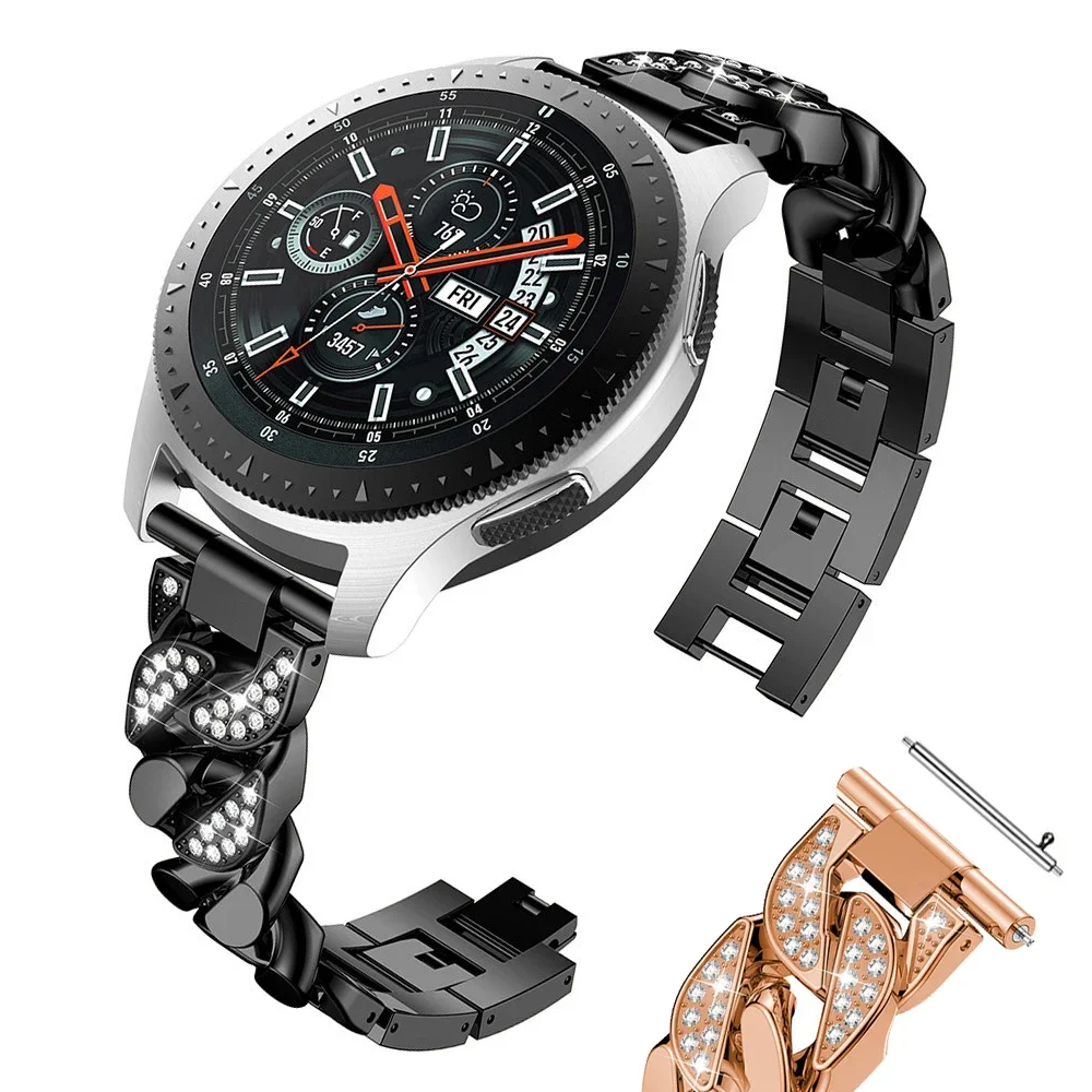 Женский браслет из нержавеющей стали для часов Samsung Galaxy Watch 3 41 мм 45 мм, браслет с бриллиантами для Huawei Watch GT2 42 мм, быстросъемный
Женский браслет из нержавеющей стали для часов Samsung Galaxy Watch 3 41 мм 45 мм, браслет с бриллиантами для Huawei Watch GT2 42 мм, быстросъемный