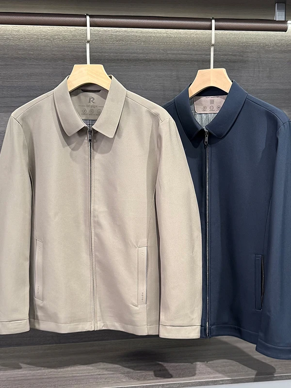 Ele Busin Casual Men's Jaet Zipper Collar Leisure Polyester Fiber Stand Fit Long Sve Autumn Outerwear
Ele Busin Casual Men's Jaet Zipper Collar Leisure Polyester Fiber Stand Fit Long Sve Autumn Outerwear