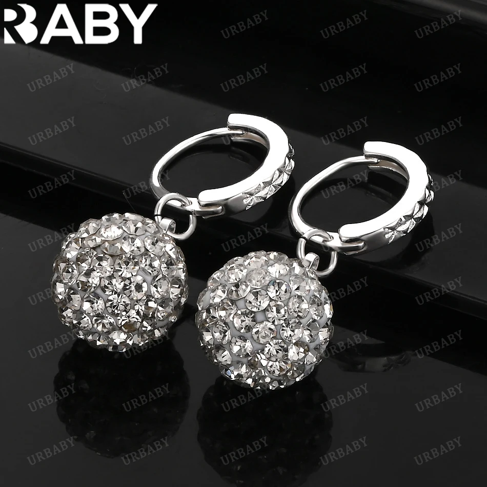 URBABY 925 Sterling Silver Earrings 12mm Zirconia Beads Drop Earrings For Women Jewelry Fashion Party and Daily Wear
URBABY 925 Sterling Silver Earrings 12mm Zirconia Beads Drop Earrings For Women Jewelry Fashion Party and Daily Wear