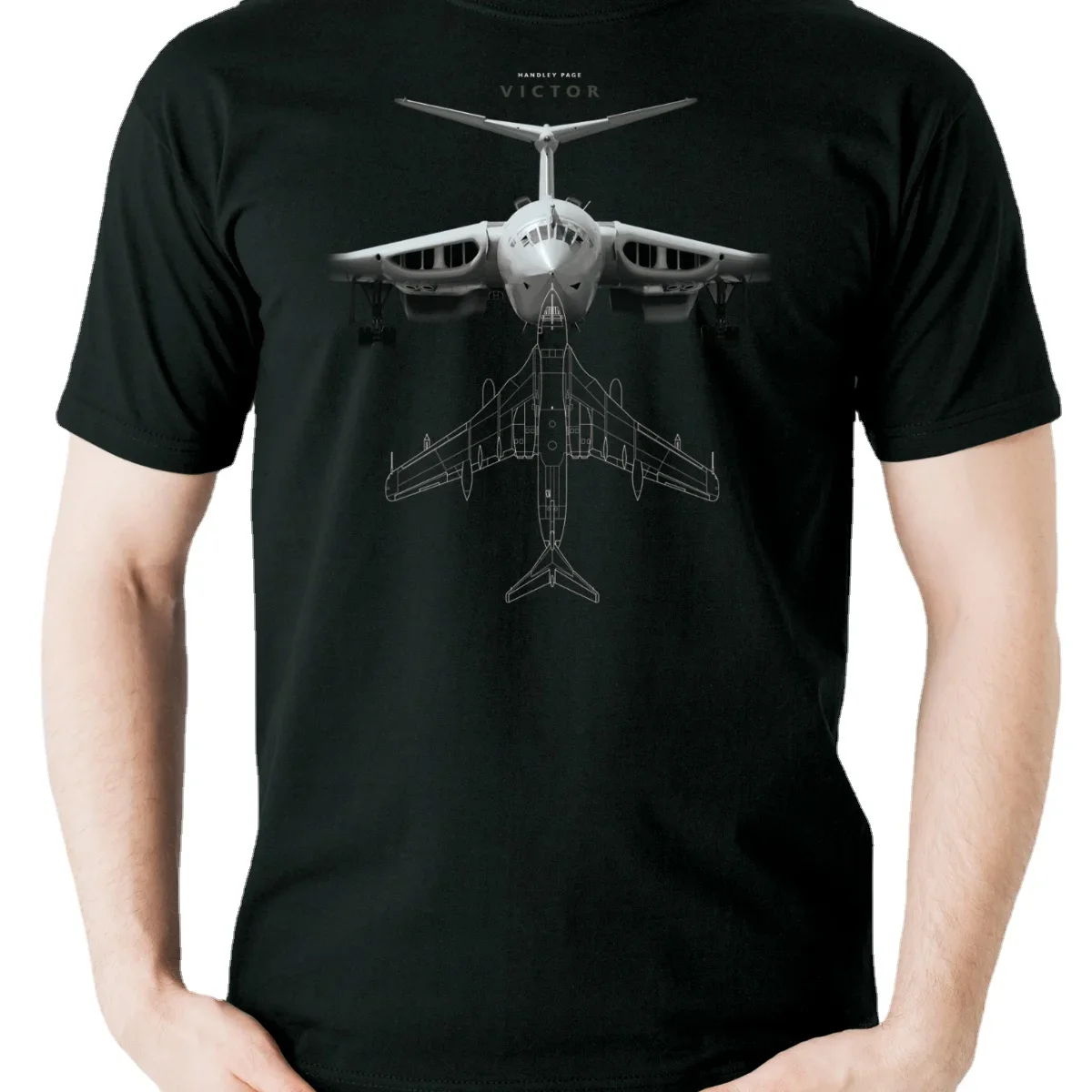 British Jet Bomber "Handley Page Victor" Aviation Themed T-Shirt. Summer Cotton Short Sleeve O-Neck Mens T Shirt New S-3XL
British Jet Bomber "Handley Page Victor" Aviation Themed T-Shirt. Summer Cotton Short Sleeve O-Neck Mens T Shirt New S-3XL