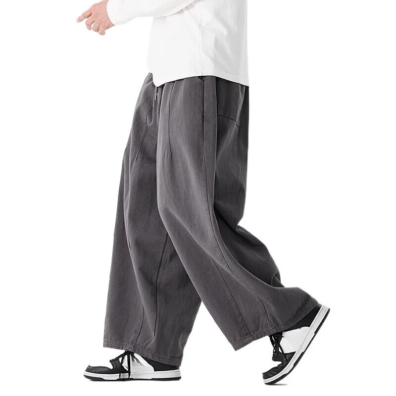 Spring Summer New Plus Size Wide Leg Cargo Pants Men Loose Casual Chinese Style Harem Pants
Spring Summer New Plus Size Wide Leg Cargo Pants Men Loose Casual Chinese Style Harem Pants
