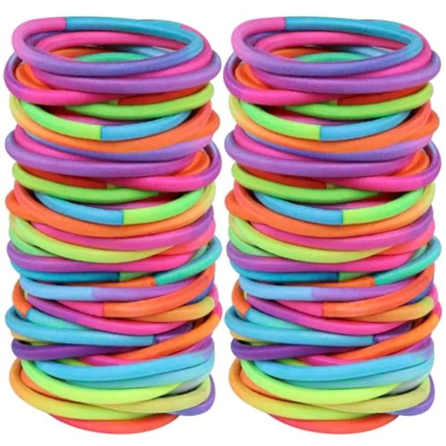 120 Pcs No Damage Elastics Hair Ties, Assorted Hair Bands Perfect for Medium to Thick Hair, Multicolor Pony tails Holders for M
120 Pcs No Damage Elastics Hair Ties, Assorted Hair Bands Perfect for Medium to Thick Hair, Multicolor Pony tails Holders for M