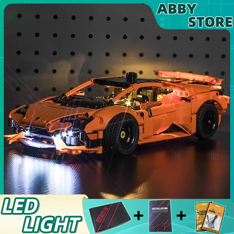 Комплект светодиодных фонарей «сделай сам» для LEGO 42196 Tecnical Super Race Car Speed Champions Lamborghiningedlys (только светодиодный светильник, модель без блоков)
Комплект светодиодных фонарей «сделай сам» для LEGO 42196 Tecnical Super Race Car Speed Champions Lamborghiningedlys (только светодиодный светильник, модель без блоков)