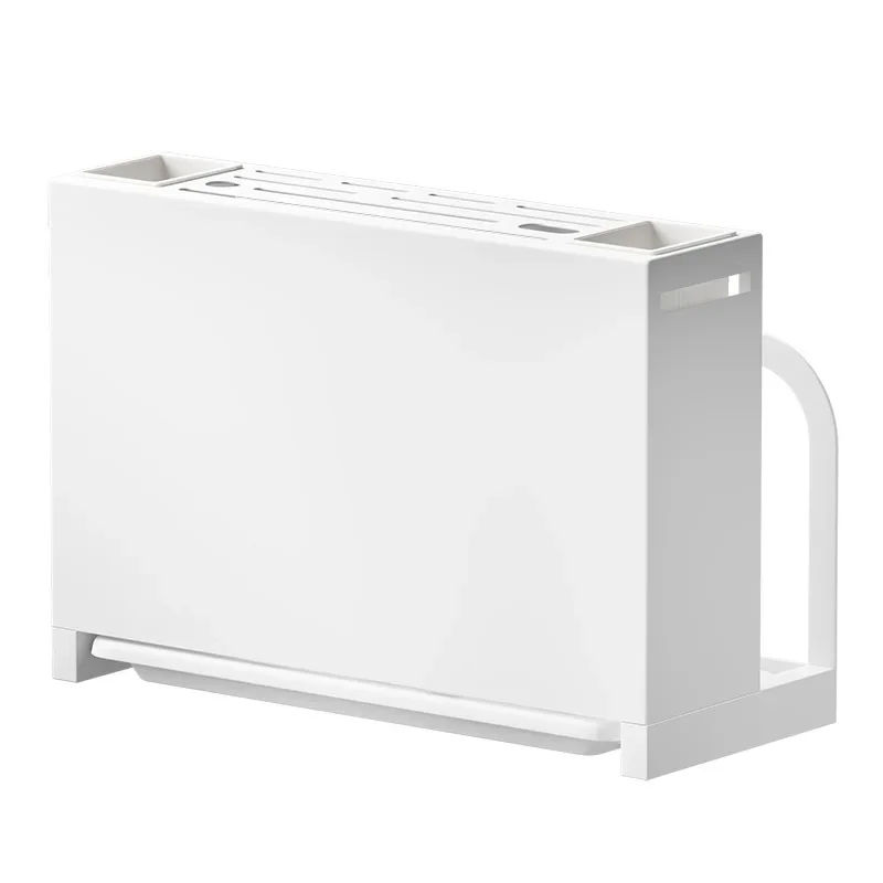 Knife Holder Countertop Shelving Kitchen Cutting Board Wall-Mounted Storage Drain Knives Chopstick Board Integrated Storage Rack
Knife Holder Countertop Shelving Kitchen Cutting Board Wall-Mounted Storage Drain Knives Chopstick Board Integrated Storage Rack