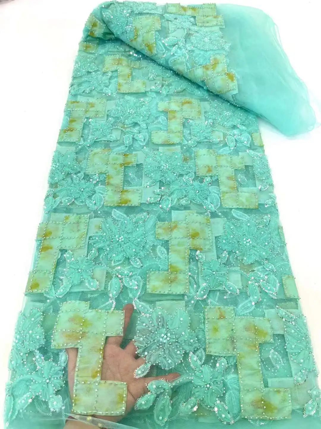 Latest African 3D Flower Lace Fabric 2024 High Quality Groom Lace Material French Nigerian Lace Fabrics For Women Party Wedding
Latest African 3D Flower Lace Fabric 2024 High Quality Groom Lace Material French Nigerian Lace Fabrics For Women Party Wedding