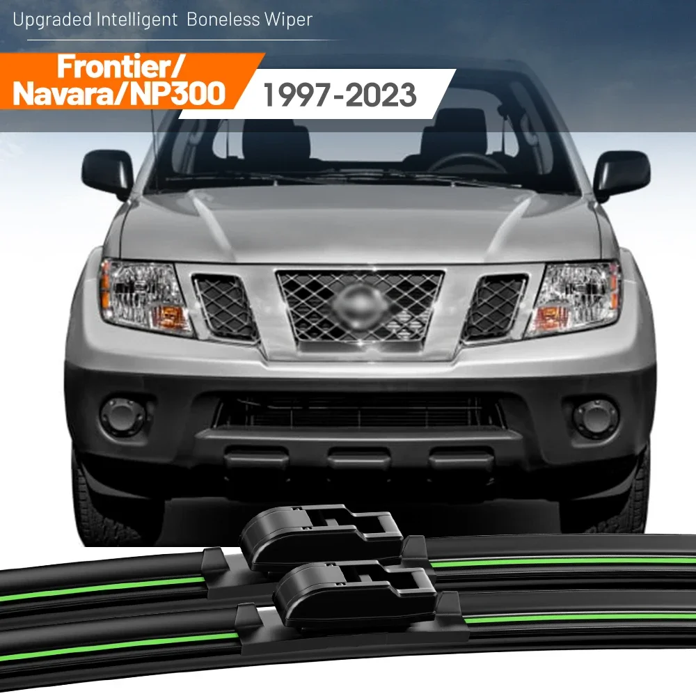 2pcs For Nissan Frontier Navara NP300 D22 D40 D23 D41 1997-2023 Front Windshield Wiper Blades Windscreen Window Accessories
2pcs For Nissan Frontier Navara NP300 D22 D40 D23 D41 1997-2023 Front Windshield Wiper Blades Windscreen Window Accessories