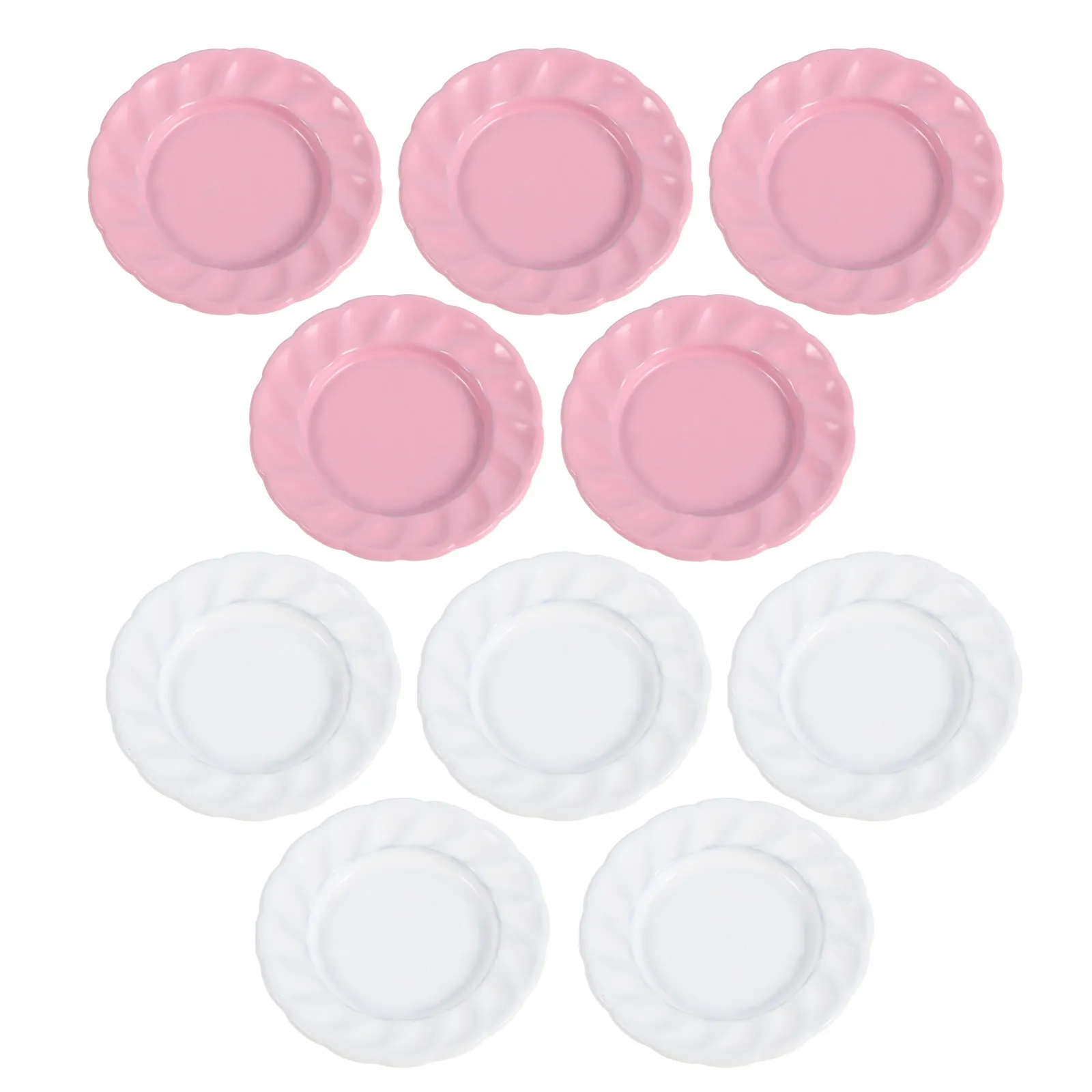 10Pcs Miniature Pastel Plastic Plates 0.9 Inch Tiny Candy Color Dishware for Dollhouse Kitchen Mini Dessert Display Kawaii Party
10Pcs Miniature Pastel Plastic Plates 0.9 Inch Tiny Candy Color Dishware for Dollhouse Kitchen Mini Dessert Display Kawaii Party