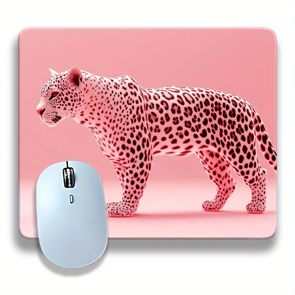 The pink leopard pattern mousepad, anti-slip base, washable computer desktop decoration is suitable for both home and office use
The pink leopard pattern mousepad, anti-slip base, washable computer desktop decoration is suitable for both home and office use
