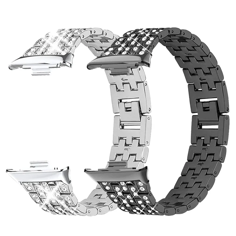Metal Strap For Xiaomi Smart Band 8 Pro Diamond Watchband For Redmi Watch 4 Wristband For xiaomi band 9pro Bracelet Correa reloj
Metal Strap For Xiaomi Smart Band 8 Pro Diamond Watchband For Redmi Watch 4 Wristband For xiaomi band 9pro Bracelet Correa reloj