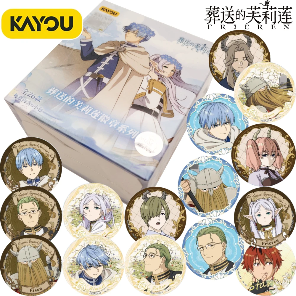 Official KAYOU Frieren: Beyond Journey's End Fashion Exquisite Badge Cartoon Anime Peripheral Portable Brooches Boys Girls Gifts
Official KAYOU Frieren: Beyond Journey's End Fashion Exquisite Badge Cartoon Anime Peripheral Portable Brooches Boys Girls Gifts