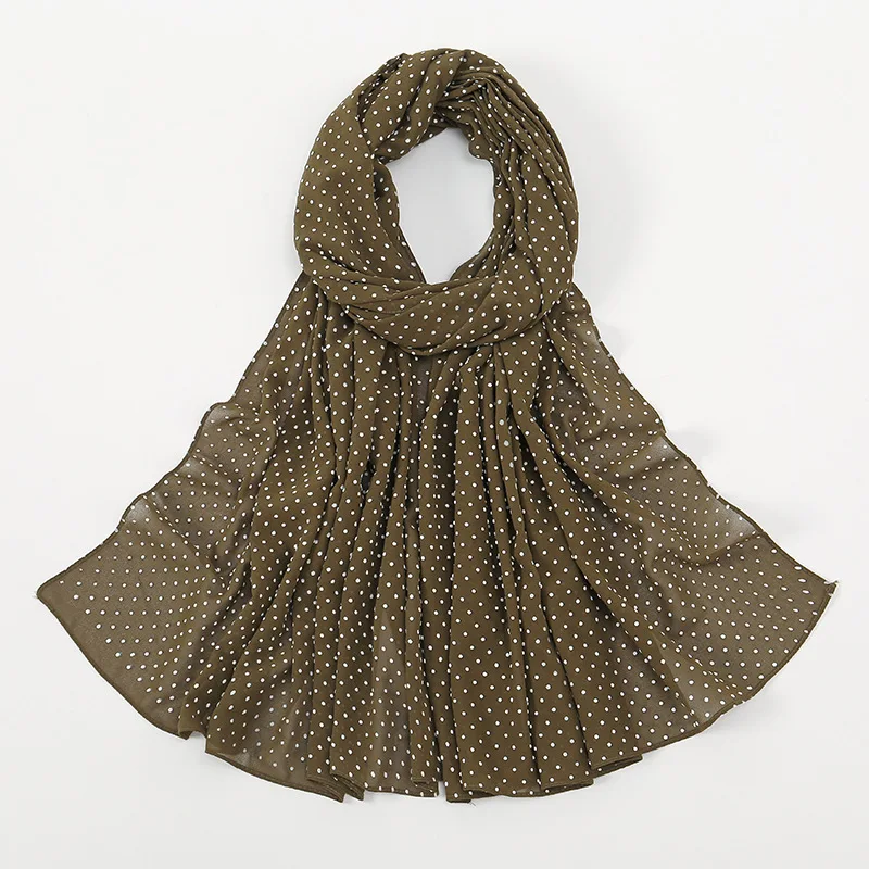 2024 Women Muslim Chiffon Hijab Scarf Polka Dot Long Scarves Summer Turban Shawls Wrap Bandanna Bufandas Foulard Turbante Mujer
2024 Women Muslim Chiffon Hijab Scarf Polka Dot Long Scarves Summer Turban Shawls Wrap Bandanna Bufandas Foulard Turbante Mujer