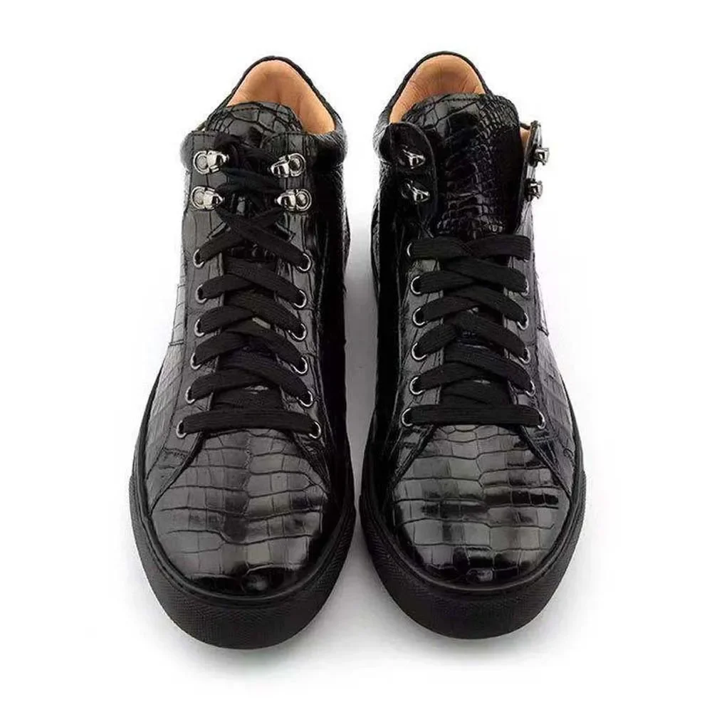 hexiaofengdedian new arrival men crocodile boots male crocodile leather shoes men boots fashion leisure
hexiaofengdedian new arrival men crocodile boots male crocodile leather shoes men boots fashion leisure