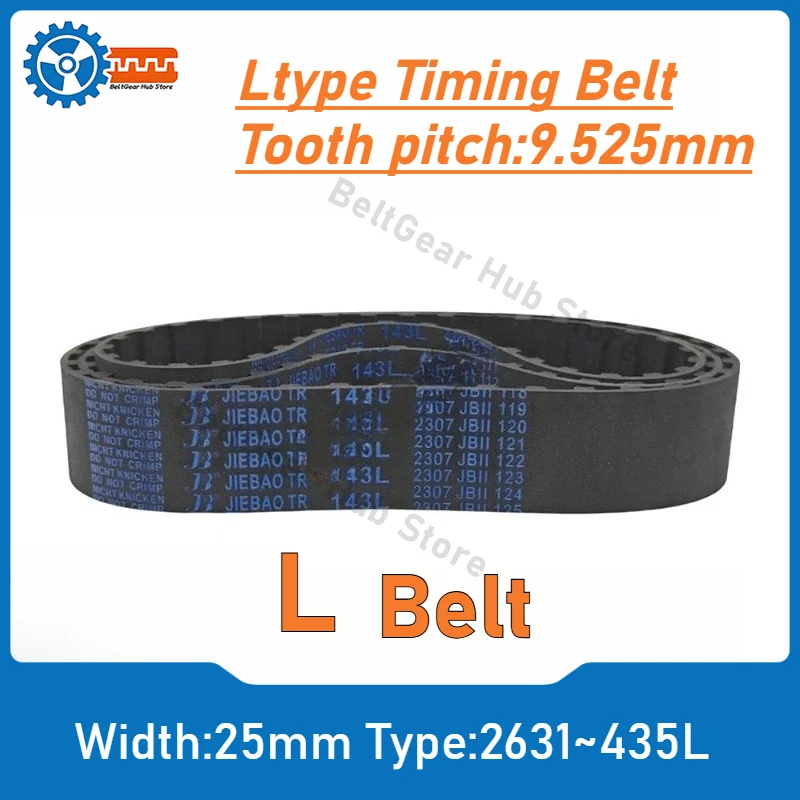 Applicable to L Series Timing Belt 25mm Width for Industrial Machinery 263L 326L 328L 330L 334L 382L 387L 390L 394L 397L 400L
Applicable to L Series Timing Belt 25mm Width for Industrial Machinery 263L 326L 328L 330L 334L 382L 387L 390L 394L 397L 400L